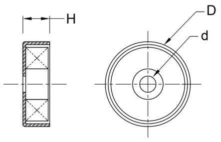 Round Base Assembly Schematic